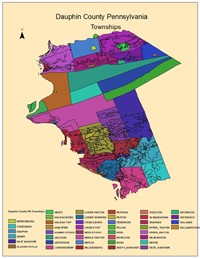 Dauphin County PA Townships